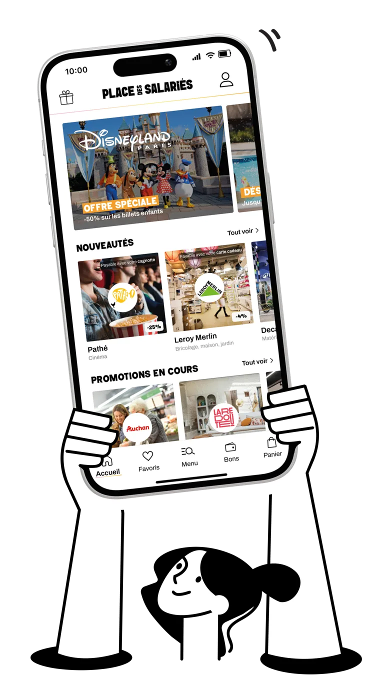 L'application Place des Salariés en main
